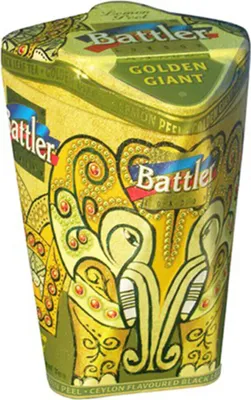 Produktbild von BATTLER Schwarzer Ceylon Tee Lemon Peel lose 100g Metalldose Schwarztee