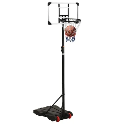 Produktbild von Basketballständer Transparent 216-250 cm Polycarbonat