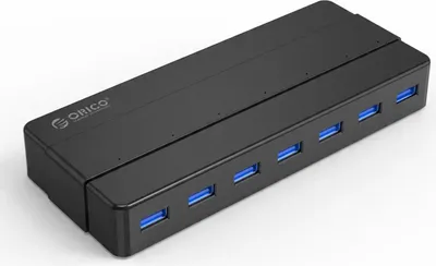 Obrázok produktu pre Orico H7928-U3-V1 Hub 7X Usb-A 3.0 - čierny