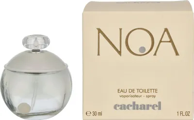 Produktbild von Cacharel Noa, Frauen, 30 ml, Freesie, Moschus, Pfirsich, Pfingstrose, Pflaume, Gras, Jasmin, Lilie, Maiglöckchen, Rose, Canangabaum, Zedernholz, Kaffee, Koriander, Weihrauch, Sandelholz, Tonka-Bohne, Vanille, Spray