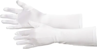 Produktbild von Satin-Handschuhe lang weiß