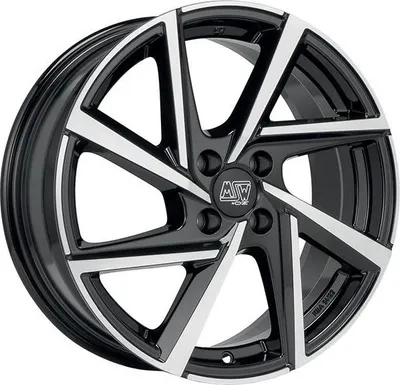 Produktbild von Alufelge Msw Msw 80-4 6.5X16 4X108 Et 47.5 Gloss Black Full Polished