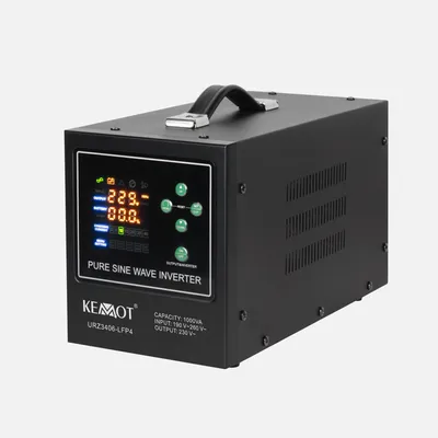 Zdjęcie produktu dla Zasilacz Awaryjny Przetwornica KEMOT PROsinus1000-LFP4 12V 230V 1000VA/700W