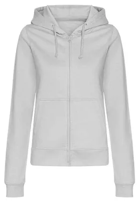 Produktbild von Awdis - "College" Hoodie mit durchgehendem Reißverschluss für Damen LT1719 (M) (Grauheide)