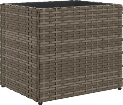 Obrázek produktu pro vidaXL květináč Grey 36x30x32 cm Poly ratan