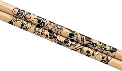 Produktbild von Tama Schlagzeugstöcke 5A-S  Totenkopf Design