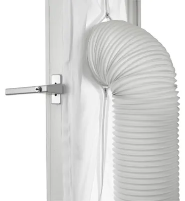 Produktbild von Duux Coolseal Universelles Fensterabdichtungsset für Mobile Klimageräte | 4m Umfang | Klettverschluss