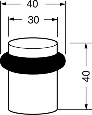 Wagner-EWAR Bodentürstopper AC227 Edelstahl Wagner Ewar GmbH 700227,731227