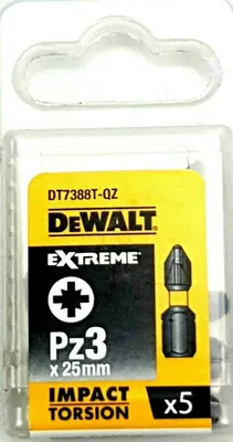 Produktbild von DeWALT DT7388T DT 7388 T Schlagschrauber Bits Pz3 x 25mm 5 Stück
