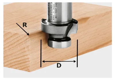 Image de FESTOOL Fraises à arrondir HW Rayon 3 mm
