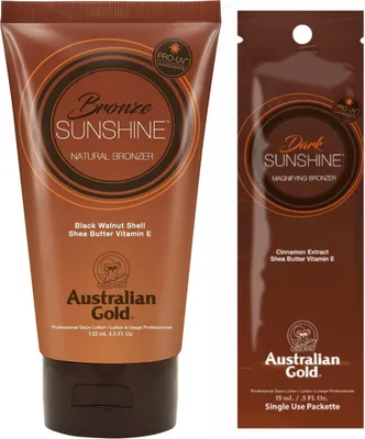 Zdjęcie produktu dla Australian Gold Bronze Sunshine + Saszetka Dark