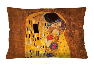 Obrázok produktu pre Dekoračný vankúš Elegance Print "Kiss "40×60 cm - prémiový zamatový dekoračný vankúš s obojstrannou potlačou, so zipsom a antialergickou výplňou, Arco