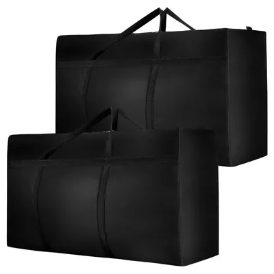 Image de Omgoods - Sacs de rangement extra grands, 2 pièces, 180 litres, idéaux pour les déménagements