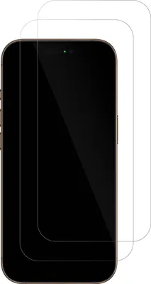 Produktbild von 2x Panzerfolie klar für Apple iPhone 16 Pro Schutzfolie Display Folie