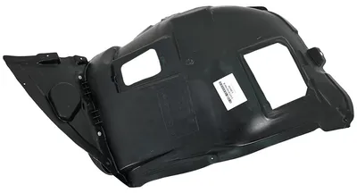 Productafbeelding van Voorkant, linker spatbordbekleding voor BMW 3-serie E90 E91 2004-2008, sedan/touring. Kunststof spatbordbekleding/spatscherm.