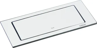 Produktbild von EVOline Backflip Steckdose - versenkbare Steckdose 2 fach mit USB-C Charger, Kunststoff / Metall weiß matt