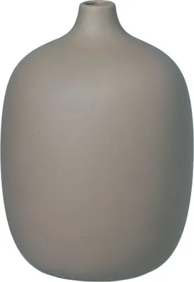 Produktbild von Blomus Ceola Vase, Dekovase, Blumenvase, Keramik, Satellite, H 18.5 cm, Ø 13.5 cm, 66244