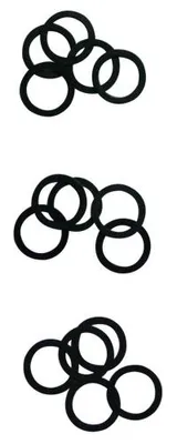 Productafbeelding van Afstandsringen voor het instellen van speling - SHIMS (0,1 / 0,2 / 0,3 mm) (15 stuks)