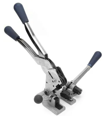 3-in-1 Bandspanner für PP-Band, 12–16 mm, Handspanner aus Stahl