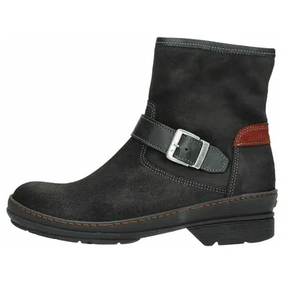 Produktbild von Wolky Damen Stiefeletten Leder Blockabsatz Reißverschluss Kreppsohle EUR 40 3 cm Absatzhöhe