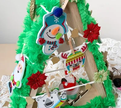 Produktbild von Mini-Holzklammern Weiß 2,5 cm 30 Stück