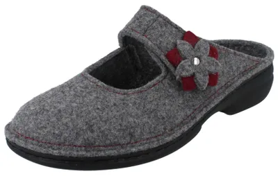 Produktbild von FINN COMFORT Arlberg Damen Hausschuhe grau Filz - Größe: 41