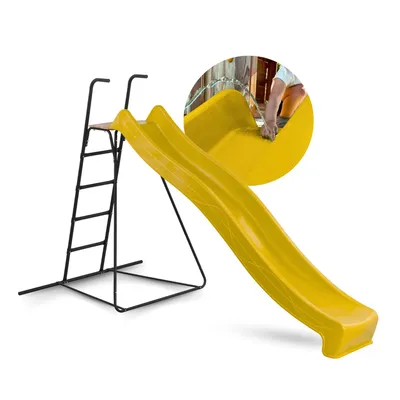 Produktbild von Spielturmking Rutsche WATERSLIDE 2,90 m mit Leiter - Gelb 32402-32