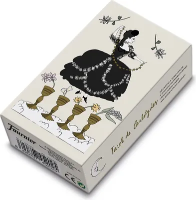 Zdjęcie produktu dla Talia kart Fournier Tarot Carlotydes – gra edukacyjna dla 2–6 graczy