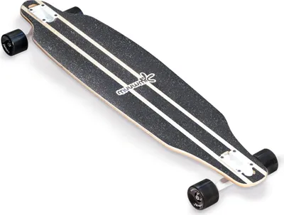 Produktbild von longboard Wood 97 x 23 cm Holz beige/schwarz