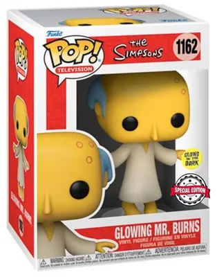 Produktbild von The Simpsons - Glowing Mr. Burns 1162 Glows Special Edition - Funko Pop! - Vinyl Figur