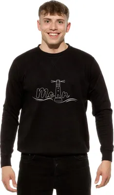 Produktbild von Cotton Prime® Sweatshirt Leuchtturm Moin XXL Schwarz