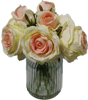 Produktbild von Rosen in Vase Kunstblume Flora