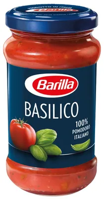 Zdjęcie produktu dla Barilla Basilico Sos do makaronu pomidorowo-bazyliowy pachnący świeży 200g