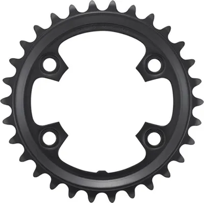 Produktbild von Shimano Teile Kettenblatt GRX FC-RX600, 30Z, Ø=80mm, Shimano, 4-Arm, Aluminium, schwarz