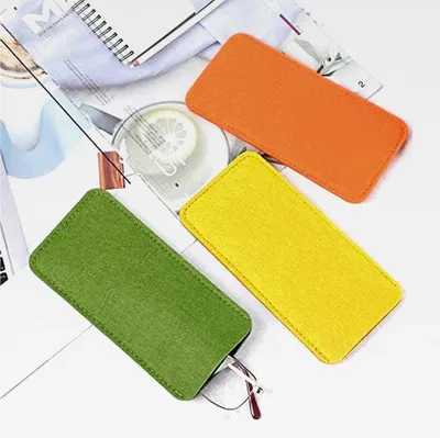 Produktbild von 7 Stück Filz Brillenetui für Sonnenbrillen