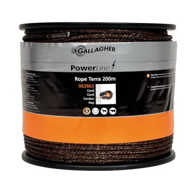 Obrázek produktu pro Šňůra Gallagher PowerLine (5 MM / zem) - 200 metrů