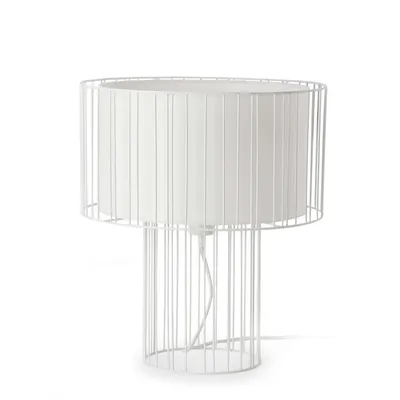 Produktbild von Faro 29307, Weiß, Stahl, IP20, II, E27, 1 Glühbirne(n)