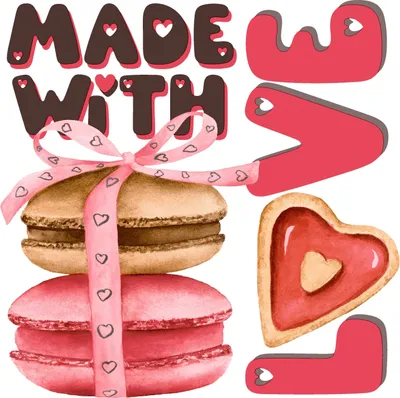 Produktbild von PAPER+DESIGN 206172 Lunchservietten Love - 33 x 33 cm, 20 Stück
