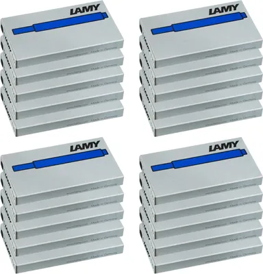 Productafbeelding van LAMY T10 Inktpatronen Blauw 20 verpakkingen - Packungen