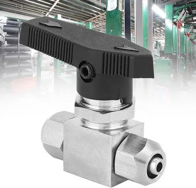Image de Robinet à boisseau sphérique en acier inoxydable 304, fermé,rotative, 6 x 4 mm