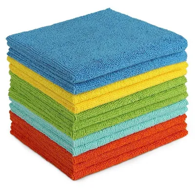 Produktbild von Mikrofasertücher 12 Stück 30x30cm Mehrfarbig