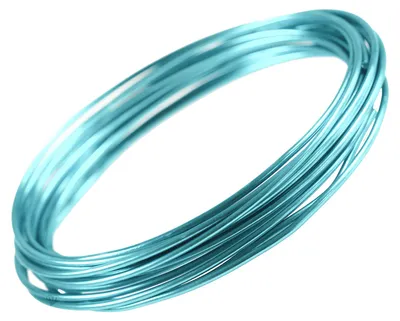 Aludraht 2mm hellblau, pastellblau