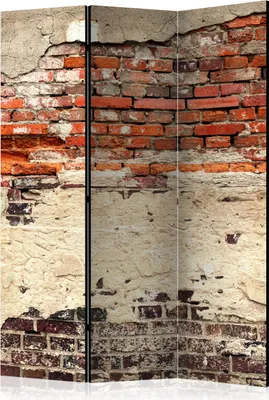 Produktbild von 3-teiliger Einseitiger Vlies Paravent - City History 135x172 cm Muster f-A-0503-z-b
