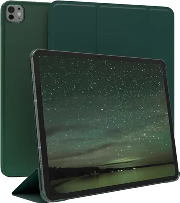 Produktbild von EAZY CASE Smartcase für Apple iPad Pro 13 (2024) Tabletcase Bookcover Smart Flipcase magnetisch Grün