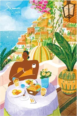 Produktbild von 2D Puzzle, Amalfi-Urlaub, Rolife, 1000 Teile
