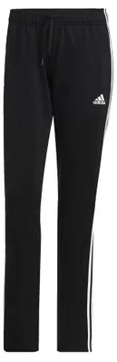Image de Pantalon de jogging pour femmes Adidas Essentials, modèle 3 bandes, couleur noire, taille XS