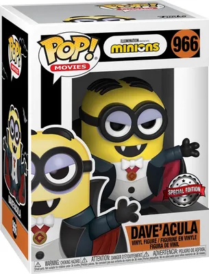 Produktbild von Minions - Dave'Acula 966 Special Edition - Funko Pop! Vinyl Figur