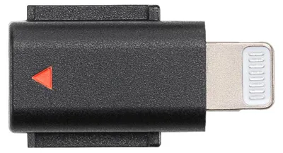 Productafbeelding van DJI Mic 3 adapter voor mobiele telefoons (Lightning), geluidsadapter, zwart, geschikt voor Apple iPhone 14
