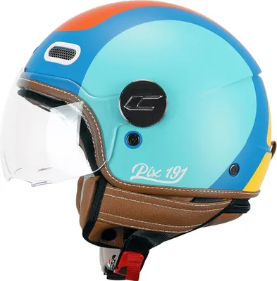 Produktbild von Cgm 191g Pix Sprint Short Screen Jethelm Blau L Blau L