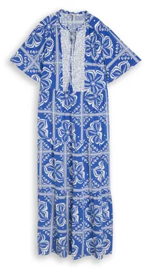 Produktbild von Loose Fit Maxi-Kleid mit Muster